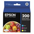 Epson T200520S (200) DURABrite Ultra Ink, 165 PY, Cyan; Magenta; Yellow T200520S